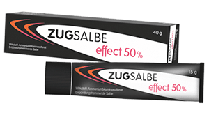 Zugsalbe effect 50% Zugsalbe effect 50%